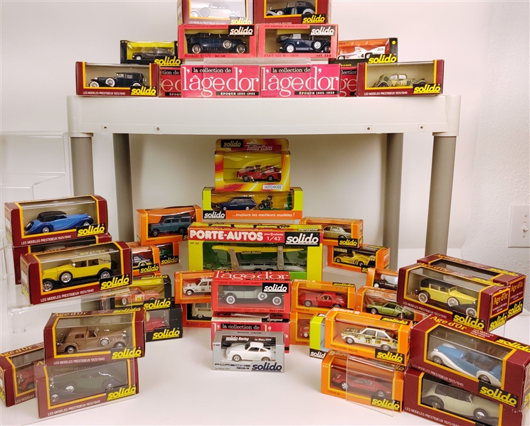Solido Toy Cars (Lot of 35+)