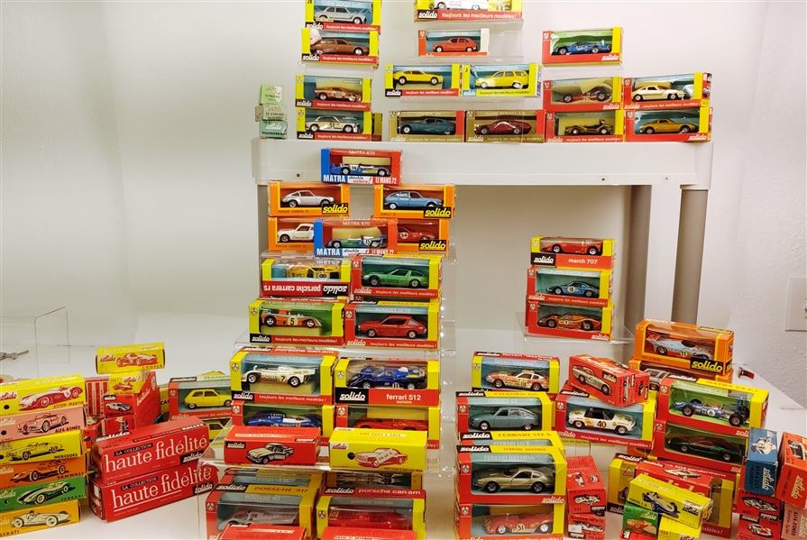 Solido Toy Cars (Lot of 60+)
