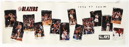 1976-97 Portland Trail Blazers Poster Collection - Lot of 2