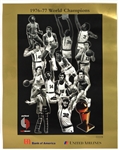 1976-97 Portland Trail Blazers Poster Collection - Lot of 2