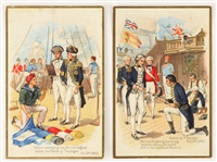 1910s Admiral Horatio Nelson 3.5" x 5.25" Postcards - Lot of 2