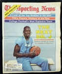 1984 (October 29) Michael Jordan "The Next Dr. J" Sporting News NBA Preview Issue 