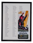 1980's-2000's NASCAR Auto Racing Signed Framed Displays & Photos - Lot of 34 w/ Indy 500 100th Running Mutli Signed, Danica Patrick, Roger Penske & More 