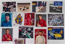 1980's-2000's NASCAR Auto Racing Signed Framed Displays & Photos - Lot of 34 w/ Indy 500 100th Running Mutli Signed, Danica Patrick, Roger Penske & More 