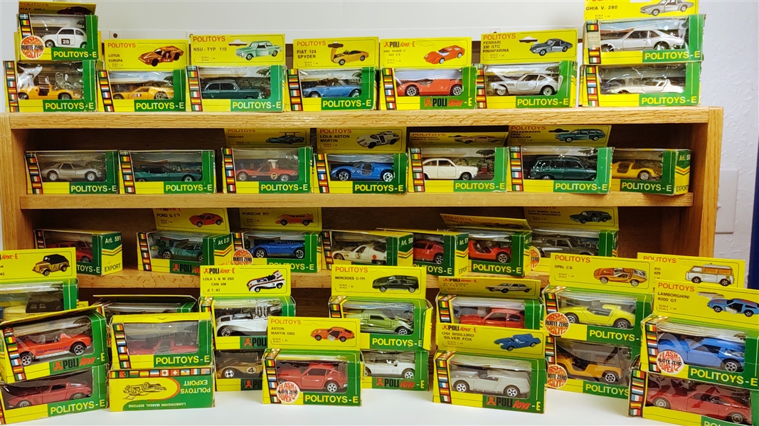 Politoys Toys Cars (Lot of 40)