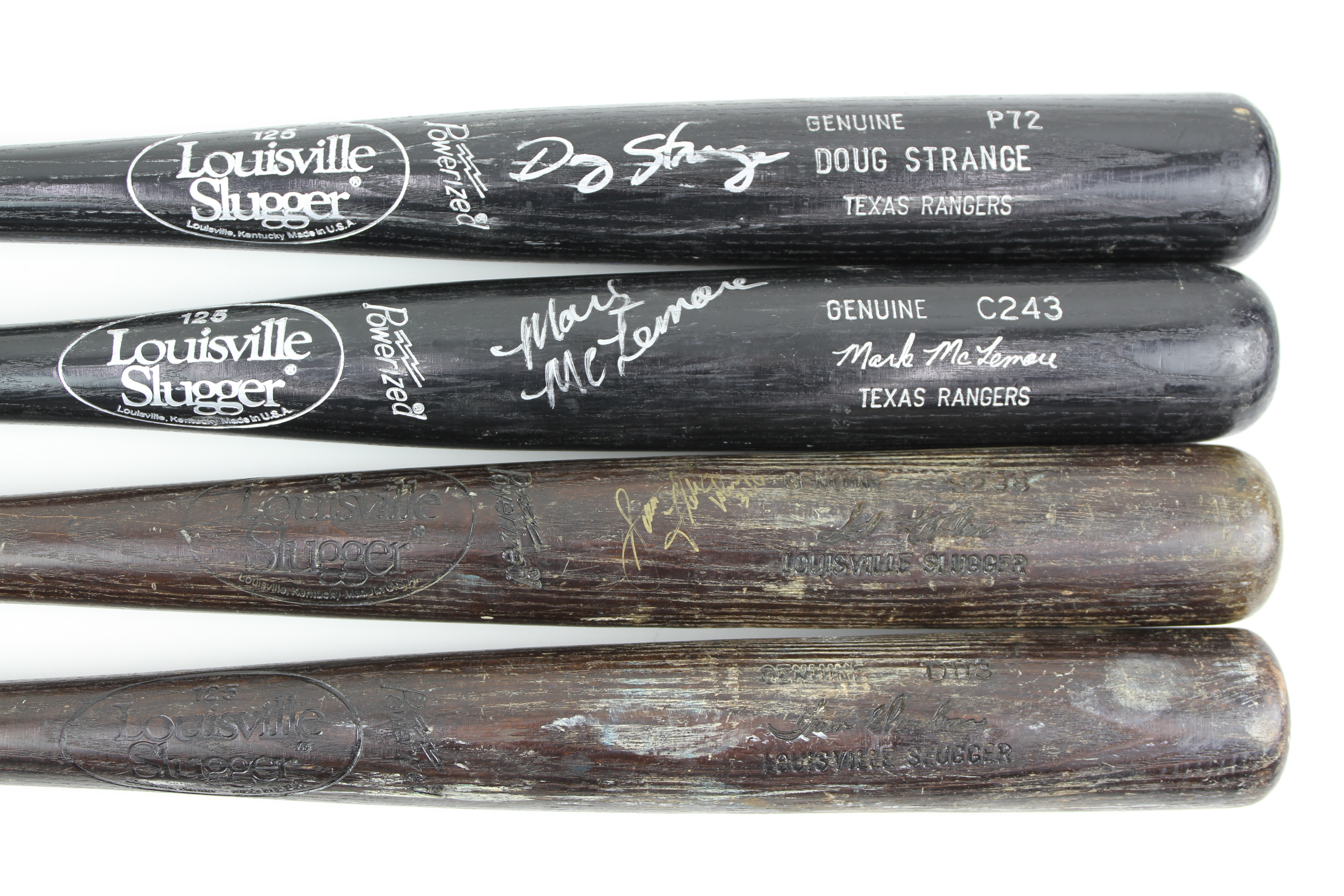 Lot Detail - 1983-99 Professional Model Game Used Bat Collection - Lot ...