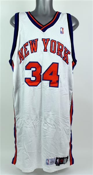 2008-09 Eddy Curry New York Knicks Home Jersey (MEARS LOA/MeiGray)