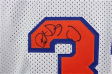 2000-01 Patrick Ewing New York Knicks Signed Preseason Home Jersey (MEARS A10/JSA)