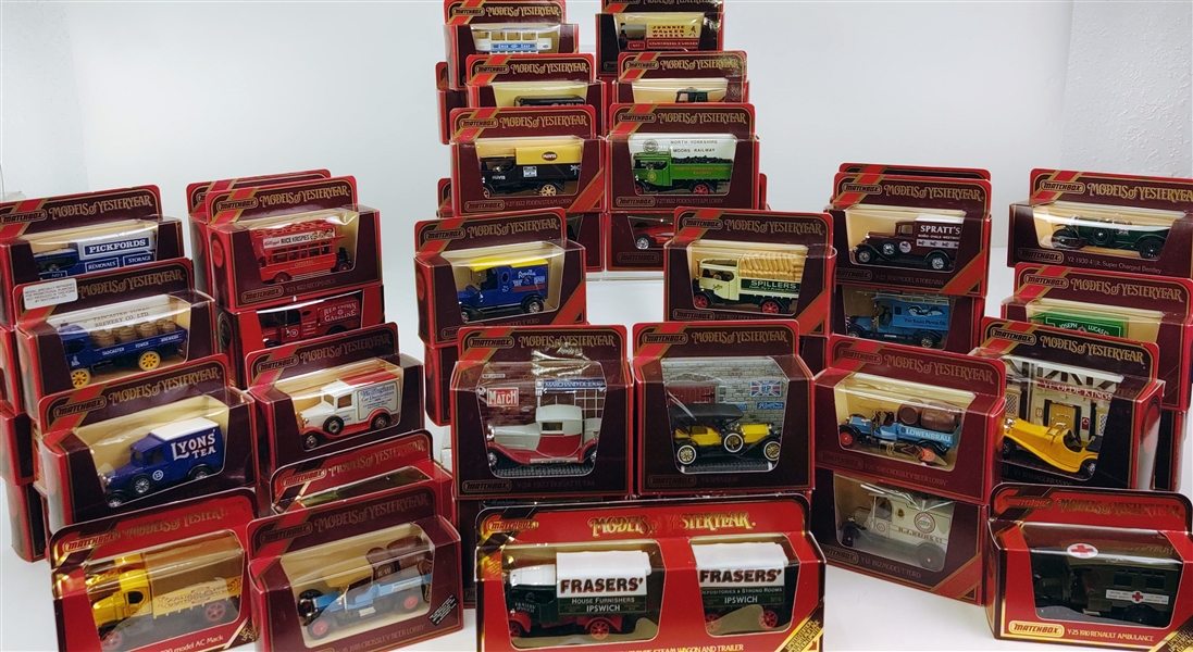 Matchbox Models of Yesteryear Toy Cars & Trucks (Lot of 30+)