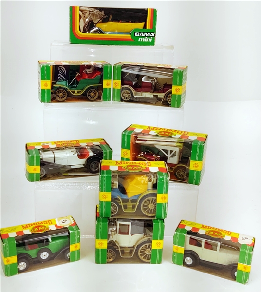 Gama Minimod Toy Cars (Lot of 9)