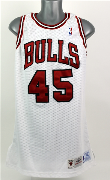 1994-95 Michael Jordan Chicago Bulls Pro Cut Home Jersey (MEARS A5)