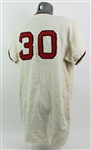1962 Ryne Duren Los Angeles Angels Game Worn Home Jersey (MEARS A9.5)