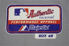 2011 Trevor Bell Los Angeles Angels Game Worn Road Jersey (MEARS LOA)