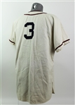 1950's Belmont Hill Game Worn Flannel Baseball Uniform (MEARS LOA)