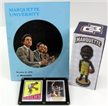 1969-2019 Marquette Basketball Program, Bobble Head, & Knicks Trading Cards