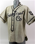 1930s Union Trust Co. Game Worn Flannel Baseball Jersey (MEARS LOA)