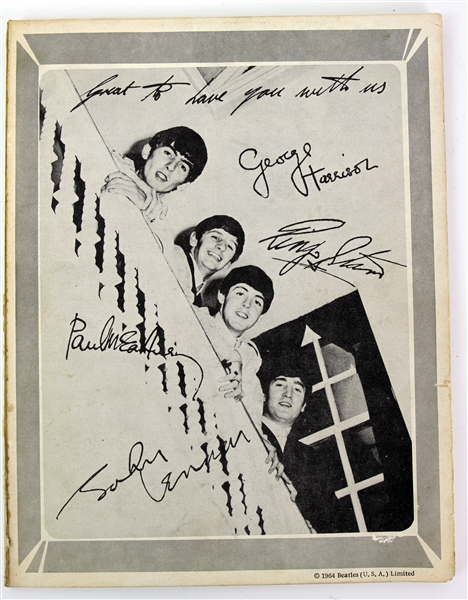 1966 Beatles Fan Club Publication w/ Sheet Music 