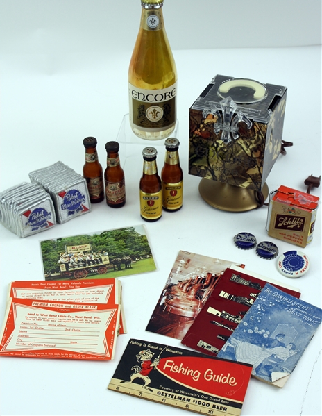 1950s-60s Beer Memorabilia including Pabst & Blatz