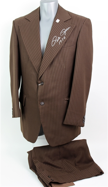 1978 Pete Rose Cincinnati Reds Signed Custom Tailored Peppe Ramundo Suit (MEARS LOA & PSA/DNA)