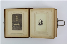 1890's-1900's Turn of The Century Family Photo Album w/ 41 Photos