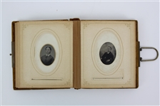1890's-1900's Turn of The Century Family Photo Album w/ 41 Photos