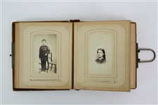 1890's-1900's Turn of The Century Family Photo Album w/ 41 Photos