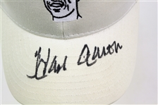 1954-1976 Hank Aaron Milwaukee Braves Signed Baseball Cap (JSA)