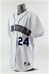 1992 Ken Griffey Jr. Seattle Mariners Signed Home Jersey (MEARS A5/JSA) 
