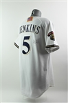 2001 (post-09/11) Geoff Jenkins Milwaukee Brewers Signed Game Worn Home Jersey (MEARS A10/JSA) 