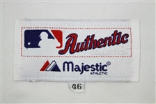 2001 (post-09/11) Geoff Jenkins Milwaukee Brewers Signed Game Worn Home Jersey (MEARS A10/JSA) 