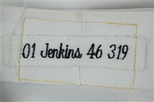 2001 (post-09/11) Geoff Jenkins Milwaukee Brewers Signed Game Worn Home Jersey (MEARS A10/JSA) 