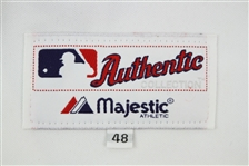2009 Casey McGehee Milwaukee Brewers Signed Home Jersey (MEARS LOA/JSA)