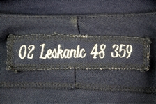 2002 Curt Leskanic Milwaukee Brewers Alternate Jersey (MEARS LOA)