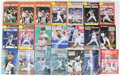 1969-2007 The Sporting News Official Baseball Publication Collection - Lot of 72 w/ Guides, Registers, Record Books & More