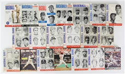 1942-81 Spink Sporting News Official Baseball Publication Collection - Lot of 47 w/ Guides, Record Books & More