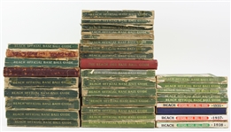1905-38 Reach Official American League Baseball Guide Collection - Lot of 34