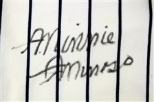 1985-87 Minnie Minoso Chicago White Sox Signed Old Timers Home Uniform (MEARS LOA/JSA/Minoso LOA)