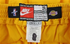1998-99 Kobe Bryant Los Angeles Lakers Complete Warm Up Suit w/ Shooting Shirt & Tear Away Pants (MEARS LOA)