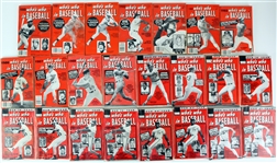 1921-2015 Who's Who in Baseball Guide Book Collection - Lot of 105