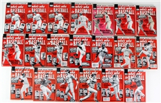 1921-2015 Who's Who in Baseball Guide Book Collection - Lot of 105