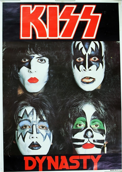 1979 Kiss Dynasty 24" x 34" Poster
