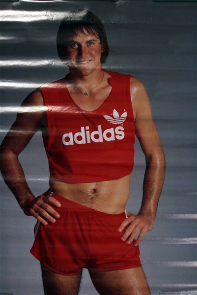 1982 Dwight Clark San Francisco 49ers 19" x 24.5" Adidas Poster