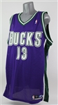 2001-02 Glenn Robinson Milwaukee Bucks Signed Road Jersey (MEARS LOA/JSA)
