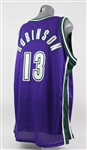 2001-02 Glenn Robinson Milwaukee Bucks Signed Road Jersey (MEARS LOA/JSA)