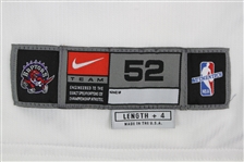 2000-01 Vince Carter Toronto Raptors Signed Game Worn Home Jersey (MEARS A10/JSA/Fleer LOA)