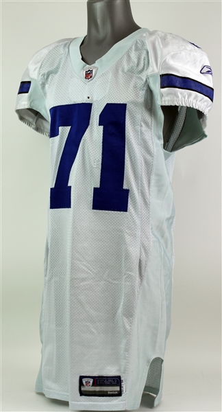 2008 Cory Procter Dallas Cowboys Game Worn Home Jersey (MEARS LOA/ProvaGroup)