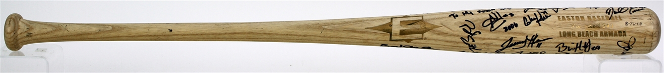 2006 Long Beach Armada Golden Baseball League Team Signed Easton Professional Model Bat w/ 25 Signatures Including Darrell Evans & More (MEARS LOA/JSA) 