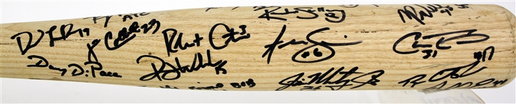 2006 Long Beach Armada Golden Baseball League Team Signed Easton Professional Model Bat w/ 25 Signatures Including Darrell Evans & More (MEARS LOA/JSA) 