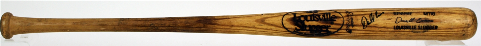1980-83 Darrell Evans San Francisco Giants Signed Louisville Slugger Professional Model Game Used Bat (MEARS LOA/JSA)
