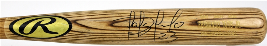 2019 Fernando Tatis Jr. San Diego Padres Signed Rawlings Professional Model Game Used Bat (MEARS A7/JSA)